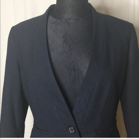 One-Button Peplum Jacket - Picture 4 of 8